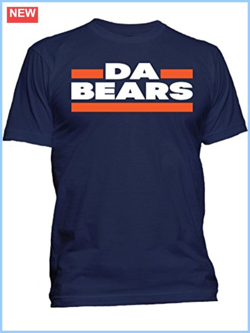 Chicago Football Tee Classic Fit Short Sleeve Graphic T-Shirt